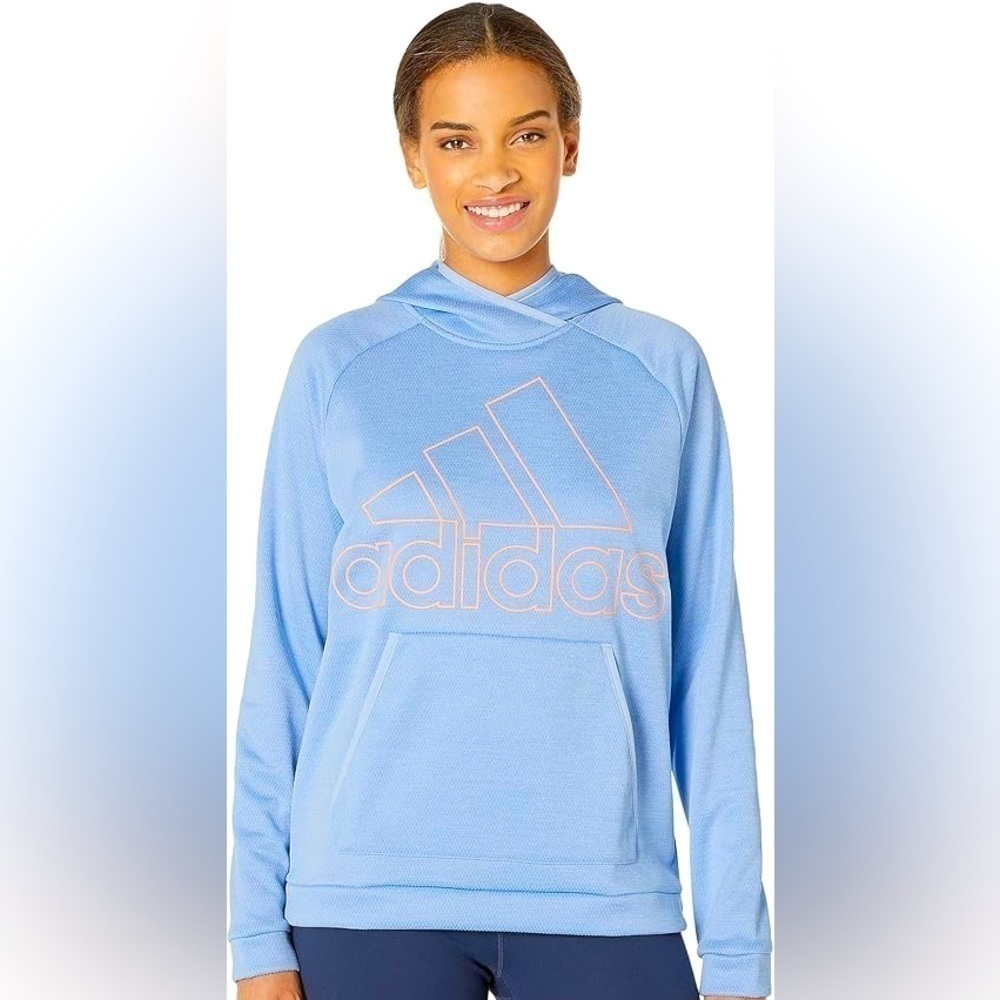 Adidas Women’s Hoodie – Size XS – Periwinkle – New Without Tags​​​​​​​​​​​​​​